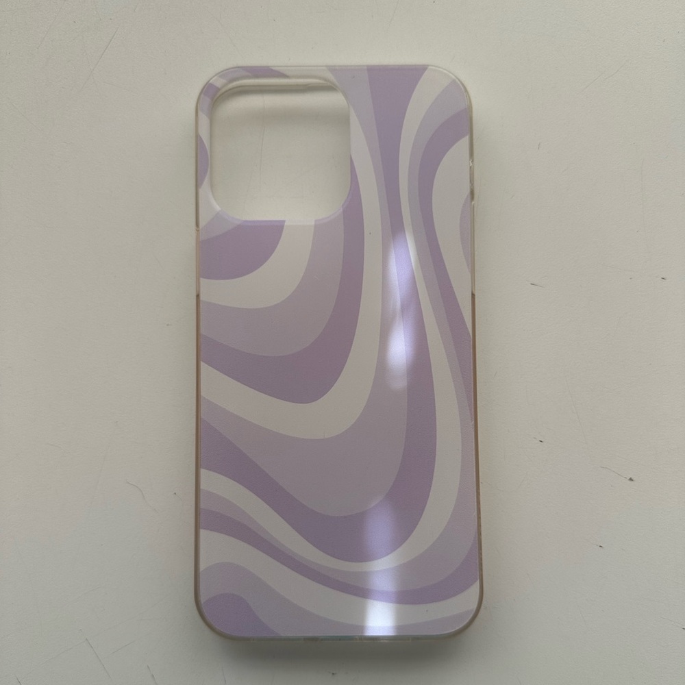 Purple “Wavy” Phone Case